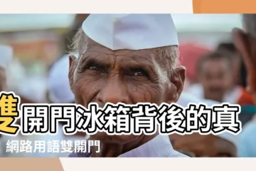 【雙開門】雙開門冰箱背後的真相：網路用語雙開門冰箱逐字稿解説