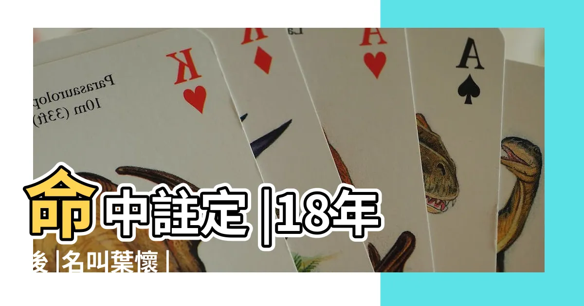 【林天福 葉懷】命中註定 |18年後 |名叫葉懷 |