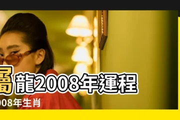 【2008年屬龍人運勢】屬龍2008年運程 |2008年生肖龍運勢 |2008年生肖運程 |