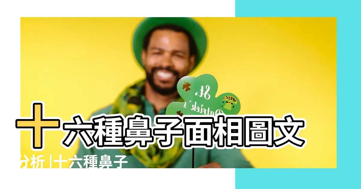 【鼻子面相圖解】十六種鼻子面相圖文分析 |十六種鼻子面相圖文分析 |看看你財運如何 |