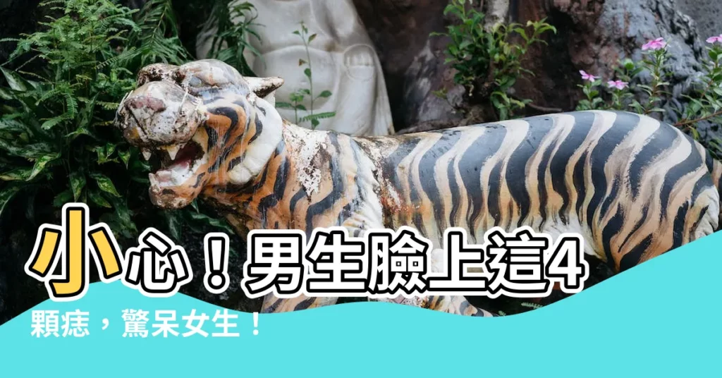 【男生臉上痣】小心！男生臉上這4顆痣，驚呆女生！