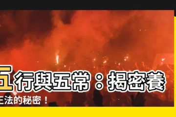 【五常五行】五行與五常：揭密養心正法的秘密！