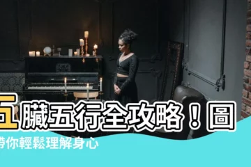 【五臟五行圖】五臟五行全攻略！圖解帶你輕鬆理解身心運作的秘密