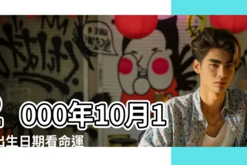 【2000年陽曆10月出生】2000年10月1日出生日期看命運 |2000年10月10日出生時間看命運 |2000年10月20日出生日期看命運 |