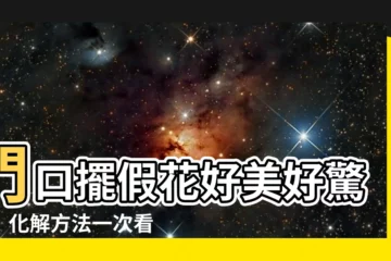 【門口放假花】門口擺假花好美好驚嚇！化解方法一次看