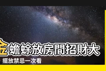 【金蟾蜍放房間】金蟾蜍放房間招財大法，擺放禁忌一次看懂！