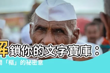 【樞 意思】解鎖你的文字寶庫：揭開「樞」的秘密意義