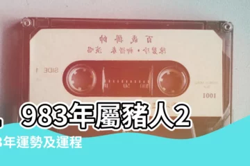 【1983年屬豬天蠍座運勢】1983年屬豬人2023年運勢及運程83年40歲生肖 |1983年屬豬未來6年大運83年屬豬人最旺的年齡 |要不要認識一下 |