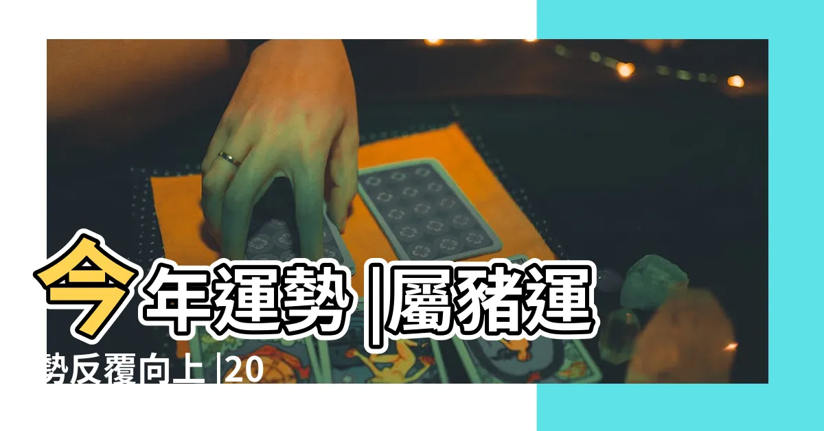【生肖豬運勢】今年運勢 |屬豬運勢反覆向上 |2024屬豬運勢 |