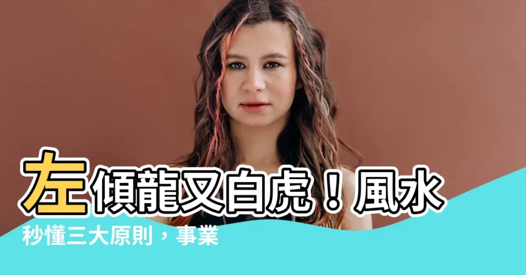 【左傾龍又白虎】左傾龍又白虎！風水秒懂三大原則，事業輕鬆加分！