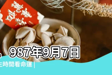 【1987年9月7日出生命運】1987年9月7日出生時間看命運 |生日測試性格 |1987年9月7日出生日期測一生命運 |