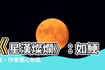 【如鯁在喉關心則亂思兔】《星漢燦爛》：如鯁在喉，作者關心則亂的揪心筆鋒