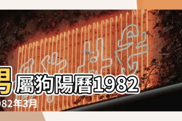 【1982.3月2日婚姻】男屬狗陽曆1982 |1982年3月2日生辰八字算命愛情 |2011年結婚的 |
