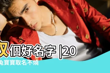 【寶媽們給女寶寶取什麼名字】取個好名字 |2023兔寶寶取名不燒腦 |精選40個最適合的字 |