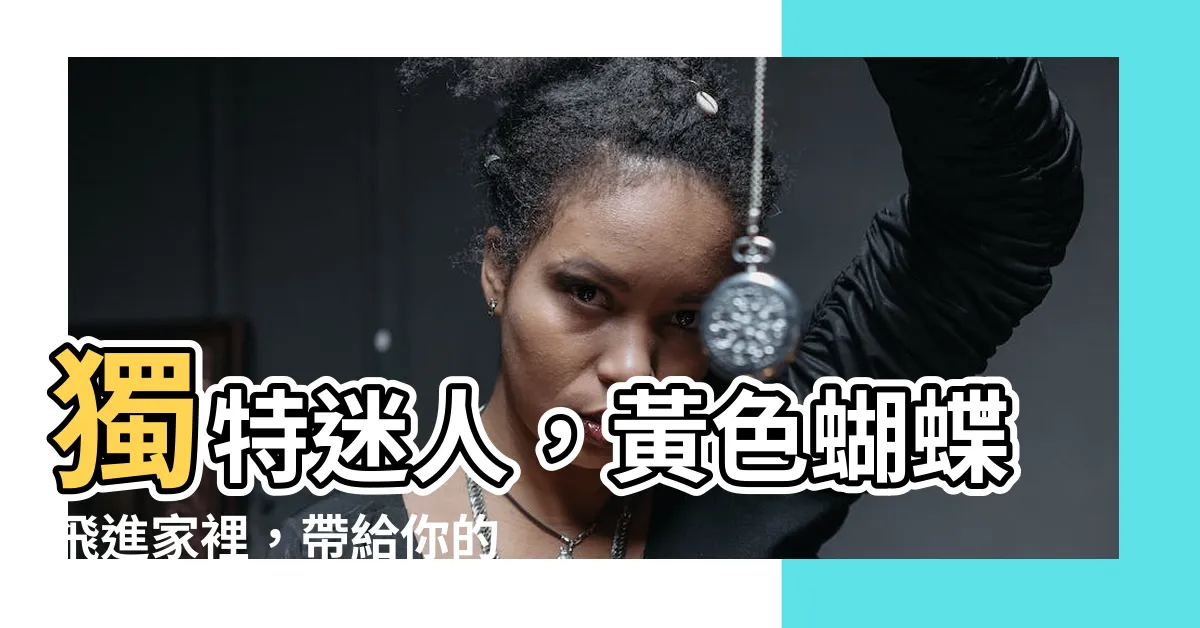 【黃色蝴蝶飛進家裡】獨特迷人，黃色蝴蝶飛進家裡，帶給你的驚喜！