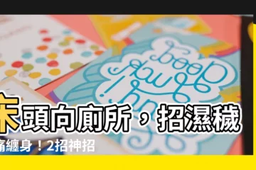 【牀頭向廁所】牀頭向廁所，招濕穢病痛纏身！2招神招助化解