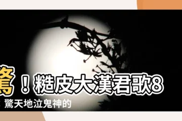 【糙皮大漢君歌】驚！糙皮大漢君歌8丨：驚天地泣鬼神的豪邁之作