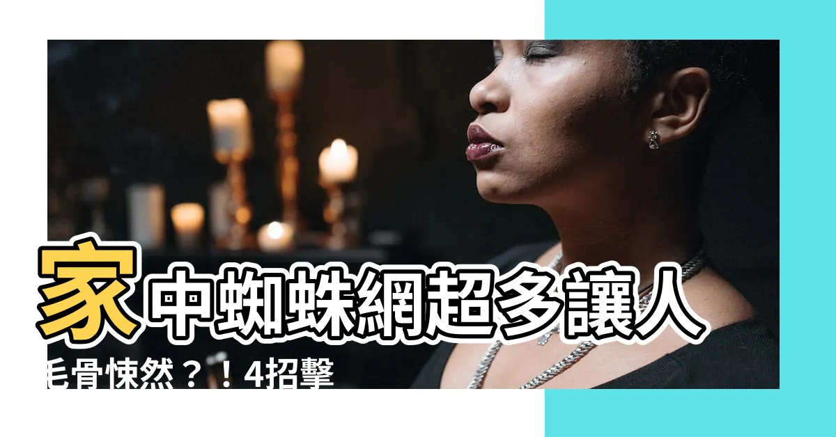 【家裡蜘蛛網很多】家中蜘蛛網超多讓人毛骨悚然？！4招擊退蜘蛛，打造舒適居家環境