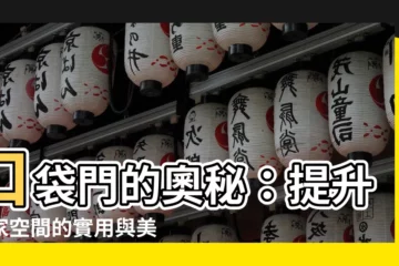 【口袋門】口袋門的奧秘：提升居家空間的實用與美感