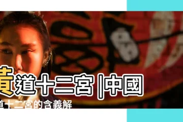 【十二黃道宮附屬】黃道十二宮 |中國黃道十二宮的含義解析 |黃道十二宮 |