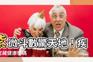 【紫微鬥數疾厄宮】紫微鬥數驚天地！疾厄宮藏健康密碼