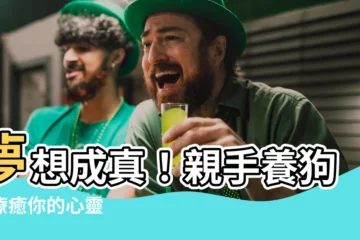 【夢見養狗】夢想成真！親手養狗，療癒你的心靈