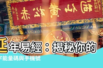 【延年 易經】延年易經：揭秘你的數字能量碼與手機號碼磁場吉凶
