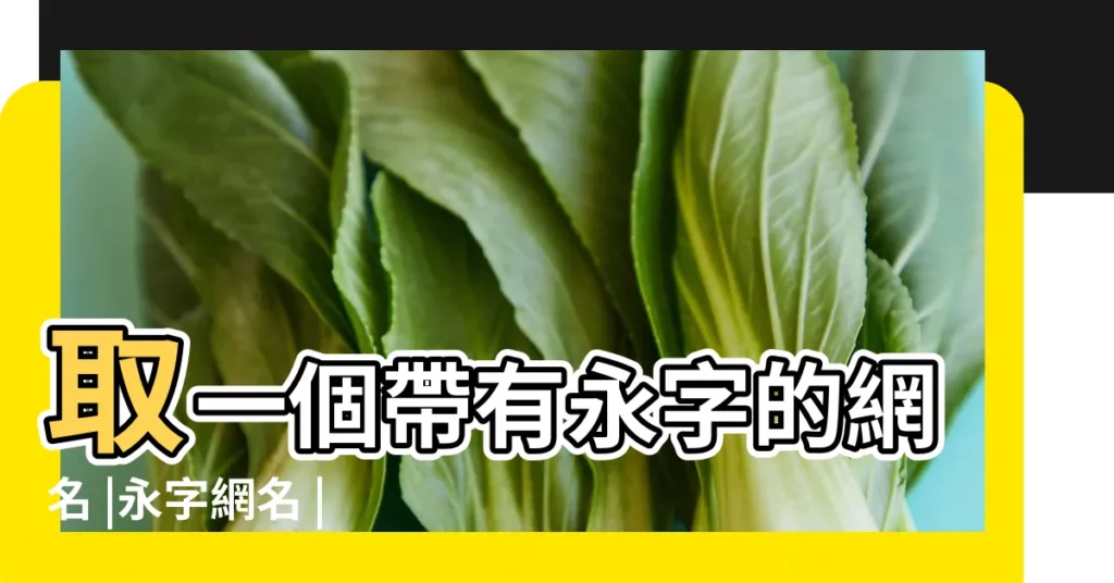 取一個帶有永字的網名 |永字網名 |帶永字的個性網名 |【有永的微信網名】