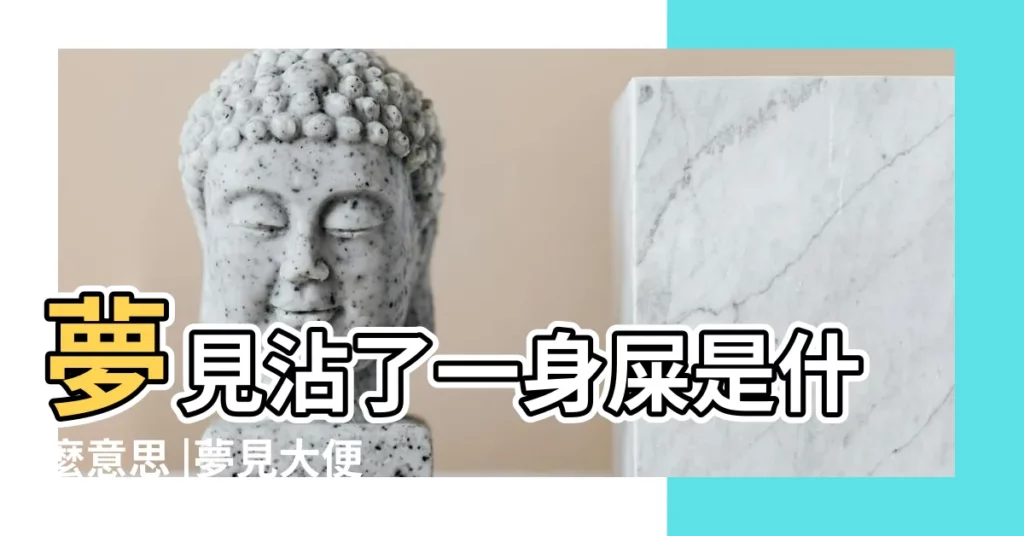 夢見沾了一身屎是什麼意思 |夢見大便到底暗示什麼 |周公解夢 |【夢到一身屎是什麼意思】