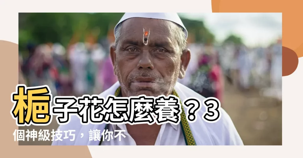 【梔子花怎麼養】梔子花怎麼養？3 個神級技巧，讓你不再養一棵死一棵！