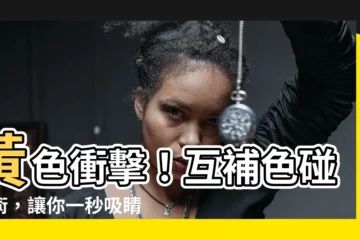 【黃色對比】黃色衝擊！互補色碰撞術，讓你一秒吸睛
