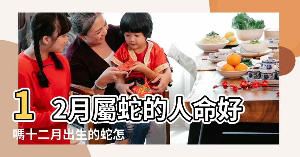 12月屬蛇的人命好嗎十二月出生的蛇怎麼樣 |十二月出生的蛇好嗎 |農曆12月出生屬蛇人命好嗎 |【蛇年十二月生好嗎】