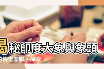 【印度大象意義】揭秘印度大象與象頭神的傳奇關聯，探索其深層意義！