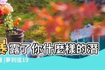 【夢到河裏一個一個的黑點】暴露了你什麼樣的潛意識 |夢到這19個情景 |不是發橫財就是快升職 |