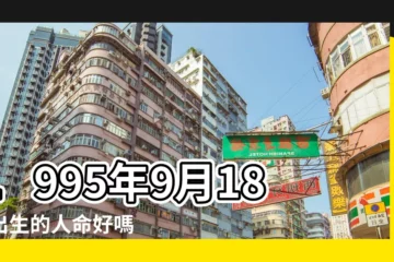 【1995年公曆9月18日出生】1995年9月18日出生的人命好嗎 |1995年9月18日出生日期看命運 |生日測試性格 |