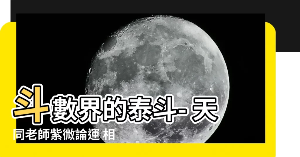 【鬥數界的泰斗 天同老師紫微論運 相片】鬥數界的泰斗- 天同老師紫微論運 相片