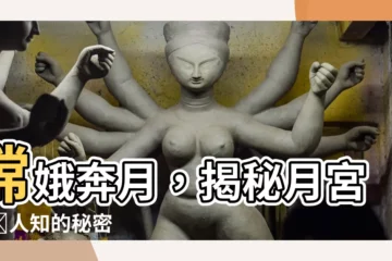 【嫦蛾】嫦娥奔月，揭秘月宮不為人知的秘密