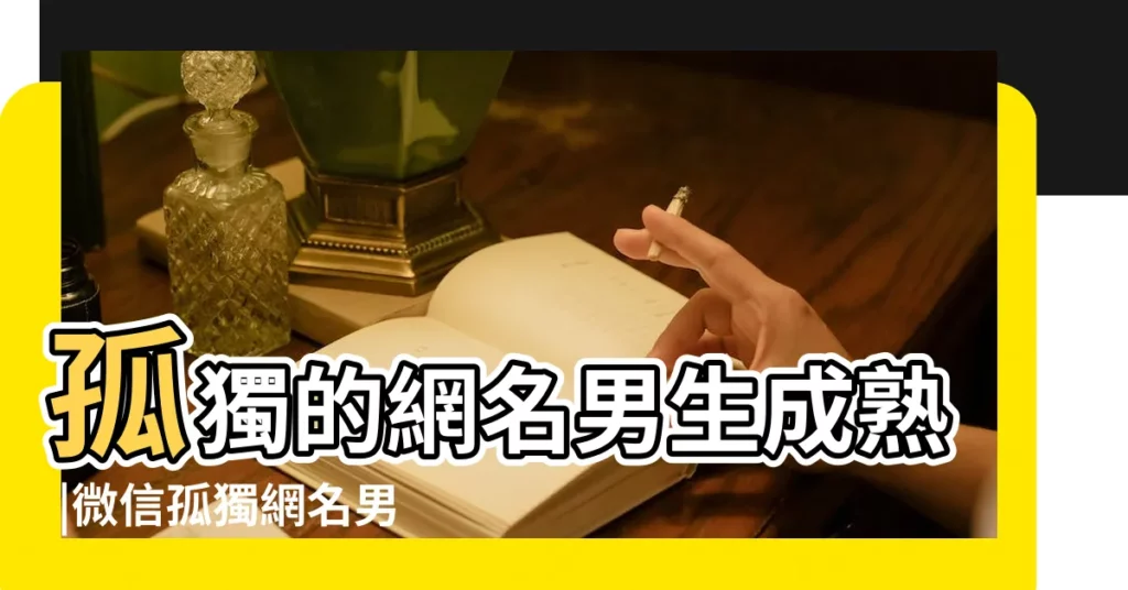 孤獨的網名男生成熟 |微信孤獨網名男生 |好聽又孤獨的網名寓意孤獨的網名474個 |【孤獨的氣質網名男生網名大全】