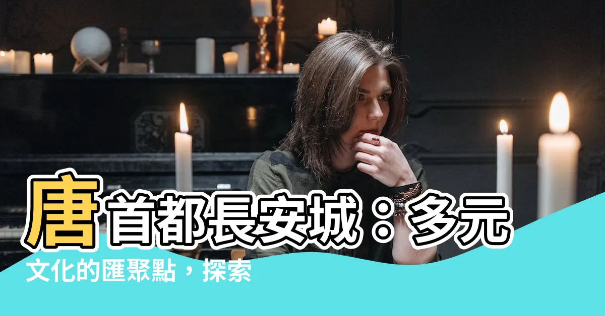 【唐首都】唐首都長安城：多元文化的匯聚點，探索唐朝歷史的璀璨瑰寶