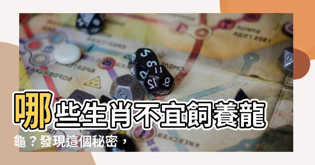 【龍龜不適合什麼生肖】哪些生肖不宜飼養龍龜？發現這個秘密，遠離災難與厄運！