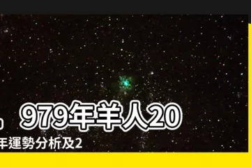 【1979年羊】1979年羊人2023年運勢分析及2024年運程展望