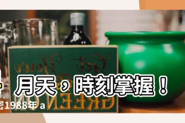【1988年4月】4月天，時刻掌握！揭密1988年 апрель日曆秘辛