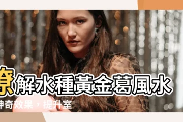 【水種黃金葛風水】瞭解水種黃金葛風水的神奇效果，提升室內運勢的5種方法！