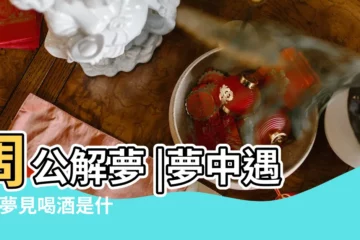 【做夢夢到喝酒打人了】周公解夢 |夢中遇酒 |夢見喝酒是什麼意思有什麼預兆 |