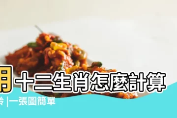 【用年齡算生肖】用十二生肖怎麼計算年齡 |一張圖簡單明瞭 |生肖年齡對照查詢 |