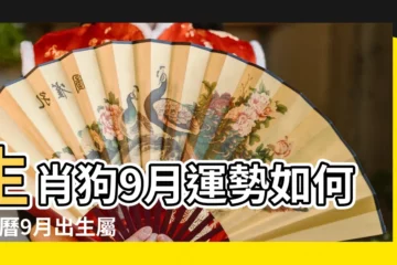 【9月份的狗好嗎】生肖狗9月運勢如何 |農曆9月出生屬狗人命好嗎 |農曆九月的狗命很差嗎 |