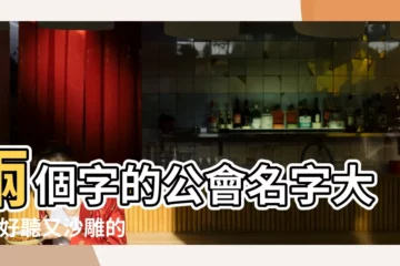 【兩個字有詩意的公會】兩個字的公會名字大全 |好聽又沙雕的幫會 |兩個字的遊戲公會名字 |