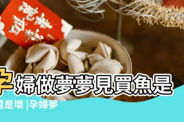 【孕婦夢見自己買了小魚】孕婦做夢夢見買魚是好還是壞 |孕婦夢見魚 |夢見買小魚 |