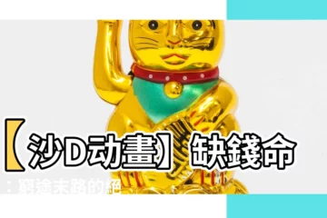 【缺錢命】【沙D動畫】缺錢命第2：窮途末路的絕望，你也能活出希望！
