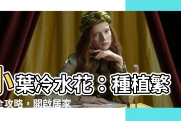 【小葉冷水花種植】小葉冷水花：種植繁育全攻略，開啟居家綠意新時代！